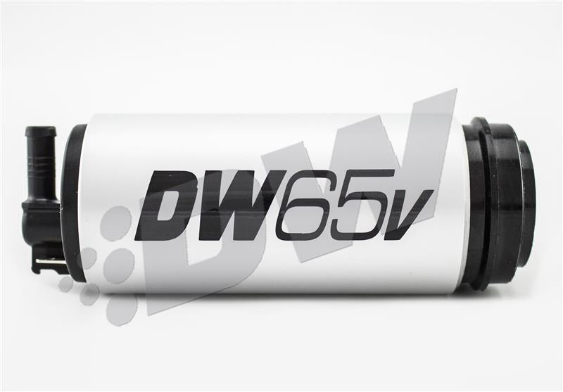 DeatschWerks 9-654-1025 FITS: DW65v Series 265 LPH Compact In-Tank Fuel Pump w/ VW/Audi 1.8T FWD Set Up Kit Fuel Pumps