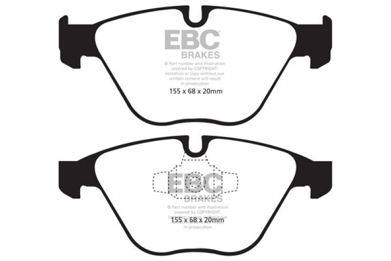 EBC DP31512C Brake Pads - Performance
