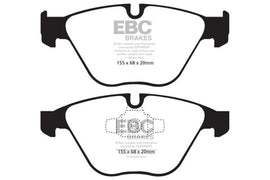 EBC DP41512R FITS: 13+ BMW X1 2.0 Turbo (28i) Yellowstuff Front Brake Pads Brake Pads Performance