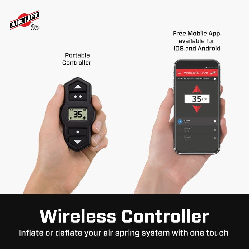 Air Lift 25980 FITS: Wireless One (2nd Generation) Suspension Controllers