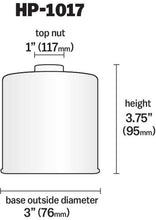 Load image into Gallery viewer, K&amp;N Engineering HP-1017 FITS:K&amp;N 3.74inch / 2.98 OD Performance Gold Oil Filter Oil Filters