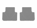 WeatherTech 17-25 Audi Q7 2nd Row Rear All-Weather Floor Mats - Grey