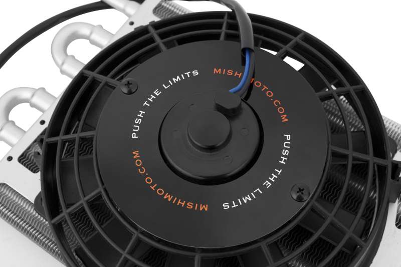Mishimoto MMOC-F FITS: Oil Coolers FITS: Heavy Duty Transmission Cooler w/ Electric Fan Oil Coolers