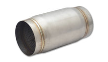 Load image into Gallery viewer, Vibrant 1797 FITS: SS Race Muffler 4in inlet/outlet x 9in long Muffler