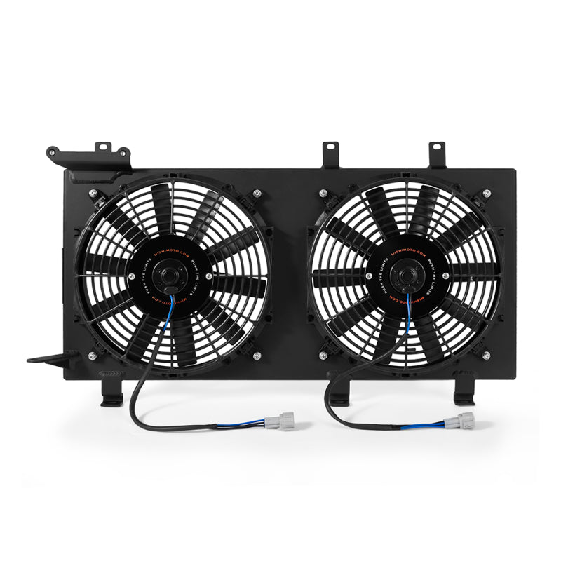Mishimoto MMFS-WRX-01PBK FITS: Fans & Shrouds FITS: 01-07 Subaru WRX/STI PNP Aluminum Fan Shroud Black Fans & Shrouds