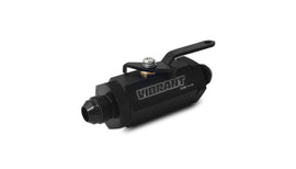 Vibrant 16746 FITS: -6AN to -6AN Male Shut Off Valve Black Fittings