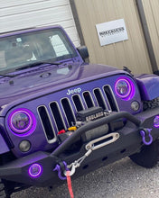 Load image into Gallery viewer, ORACLE Lighting 5769-335 FITS:Oracle 7in High Powered LED Headlights Black Bezel ColorSHIFT BC1 Headlights