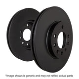 EBC RK1326X FITS: 11-15 Audi Q7 3.0 Supercharged Premium Front Rotors Brake Rotors OE