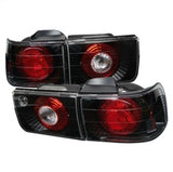 SPYDER 5004093 FITS: Honda Accord 92-93 4Dr Euro Style Tail Lights Black ALT-YD-HA92-4D-BK Tail Lights