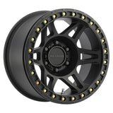 Method Wheels MR10679060544B FITS:Method MR106 Beadlock 17x9 -44mm Offset 6x5.5 108mm CB Matte Black w/BH-H24125 Wheel Wheels Cast