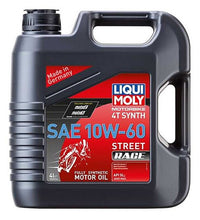 Load image into Gallery viewer, LIQUI MOLY 20072 FITS: 4L Motorbike 4T Synth SAE 10W60 Street Race Motor Oils
