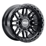 Weld Off-Road Swift 17x9in - 5x114.3 / 5x127 BP - ET-12 - 78.1mm CB - Gloss Black Wheel & Ring