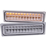 ANZO 511048 FITS: 1988-1998 Chevrolet C1500 LED Parking Lights Chrome Lights Corner