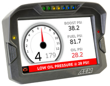 Load image into Gallery viewer, AEM 30-5700 FITS: CD-7 Non Logging Race Dash Carbon Fiber Digital Display (CAN Input Only) Gauges