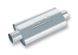 Borla XR-1 Racing Sportsman 2 1/2 inch Outlet / 2 1/2 inch Inlet 12in Case Oval Muffler