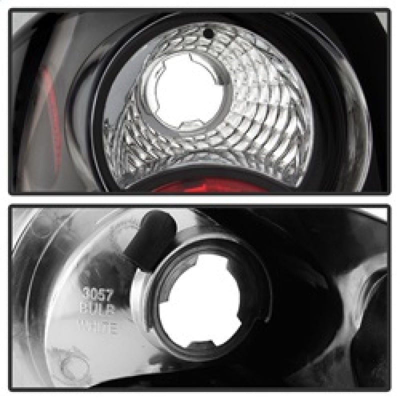 SPYDER 5002211 FITS: Dodge Caravan/Grand Caravan 01-07 Euro Style Tail Lights Black ALT-YD-DC01-BK Tail Lights