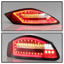 Load image into Gallery viewer, SPYDER 5083173 FITS: Porsche 987 Cayman 06-08 / Boxster 05-08 LED Tail Lights Red Clear ALT-YD-P98705-LED-RC Tail Lights