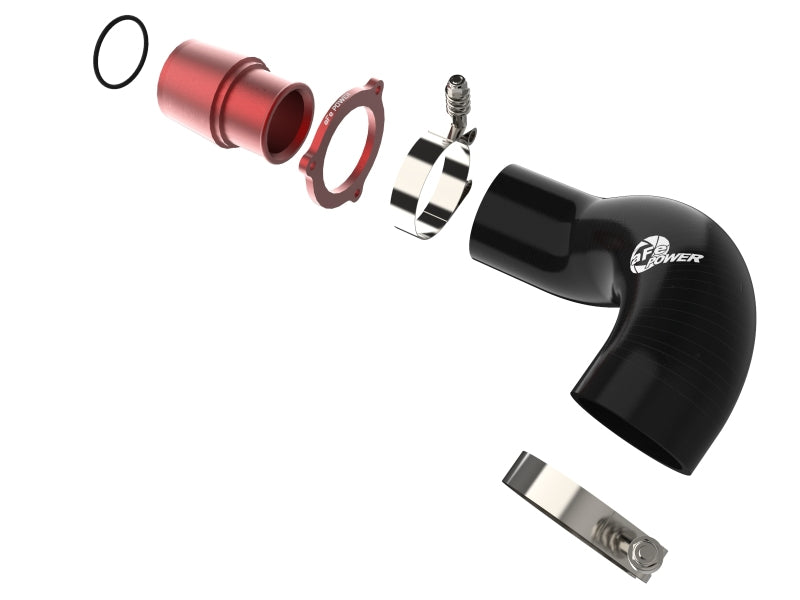 aFe 46-20417-R FITS: 15-19 VW GTI Turbocharger Inlet Pipe Red Intercoolers