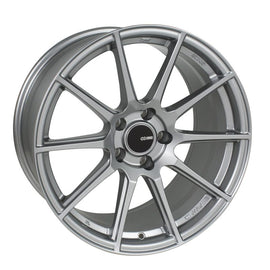 Enkei 499-880-4445GR FITS: TS10 18x8 5x112 45mm Offset 72.6mm Bore Grey Wheel Wheels Cast