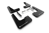 Rally Armor MF120-UR-BLK-WH FITS: 2024-25 Hyundai Elantra N/N Line Black Mud Flap w/White Logo Mud Flaps
