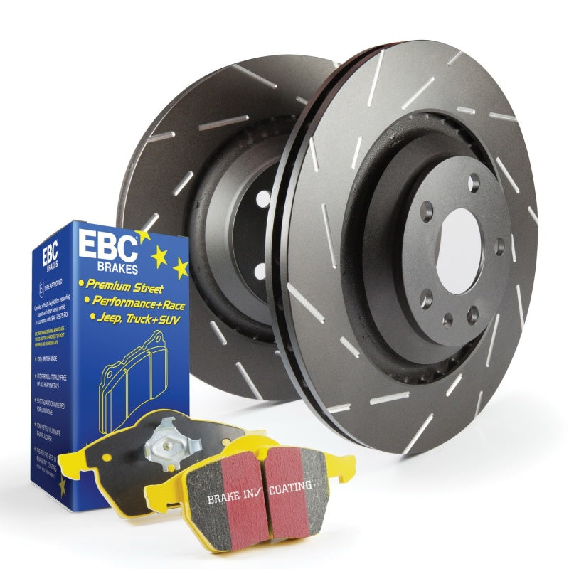EBC S9KF1624 FITS: S9 Brake Pad and Rotor Kit Brake Rotors Slotted