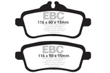 EBC DP52137NDX FITS: 13-16 Mercedes-Benz GL63 AMG 5.5 Twin Turbo Bluestuff Rear Brake Pads Brake Pads Racing