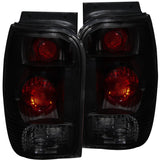 ANZO 221186 FITS: 1998-2001 Ford Explorer Taillights Dark Smoke Tail Lights