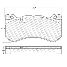 Load image into Gallery viewer, Stoptech 308.12910 FITS:StopTech Mercedes Benz Front Street Touring Brake Pads Brake Pads OE