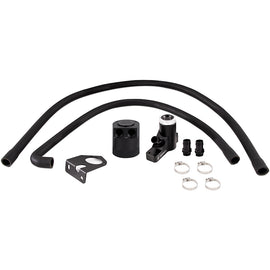 Mishimoto MMBCC-F2D-08BE FITS: 2008-2010 Powerstroke Baffled Oil Catch Can Kit Oil Catch Cans