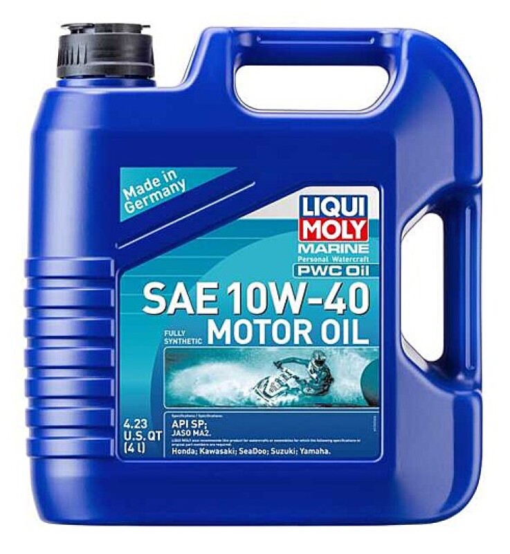 LIQUI MOLY 20530 FITS: 4L Marine PWC Motor Oil SAE 10W40 Motor Oils