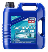 Load image into Gallery viewer, LIQUI MOLY 20530 FITS: 4L Marine PWC Motor Oil SAE 10W40 Motor Oils