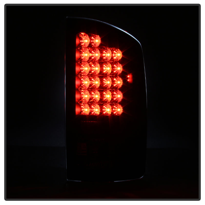 SPYDER 5078094 FITS: Dodge Ram 02-06 1500/Ram 2500/3500 03-06 LED Tail Light Black Smoke ALT-YD-DRAM02-LED-BSM Tail Lights