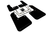Rally Armor MF42-UR-BLK/GRY FITS: 15-18 VW Jetta Black UR Mud Flap w/ Grey Logo Mud Flaps