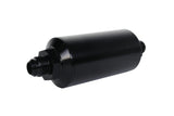 Aeromotive 12378 FITS: In-Line Filter (AN -8 Male) 40 Micron Stainless Mesh Element Bright Dip Black Finish Fuel Filters