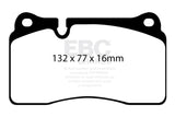 EBC DP32070C FITS: Brakes Redstuff Ceramic Brake Pads Brake Pads Performance