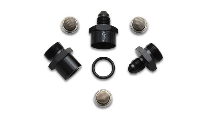 Vibrant 16736 FITS: Inline Fuel/Oil Filter Set (Size -6AN) incl. 3 filters Fuel Filters