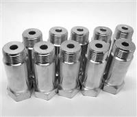 M18 O2 Sensor Spacer Mechanical Simulator 304 Stainless Steel 45mm Long - Pack of 10