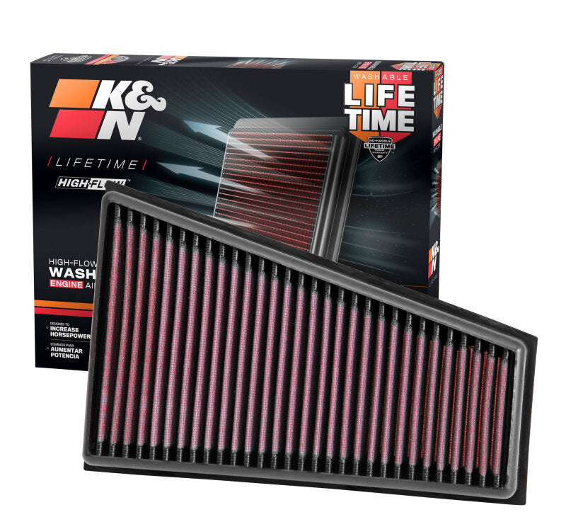 K&N Engineering 33-2995 FITS:K&N Replacement Air Filter 12-13 Mercedes Benz A180/A200/A250/B180/B200/B250 Air Filters Drop In