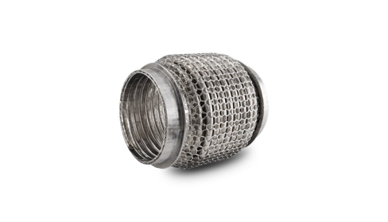 Vibrant 66804 FITS: SS Flex Coupling with Interlock Liner 2.50in I.D. x 4.00in Long Flanges