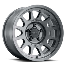 Load image into Gallery viewer, Method Wheels MR70379060812N FITS:Method MR703 17x9 / -12mm Offset / 106.25mm Bore / 6x5.5 BP / 4.8in BS Gloss Titanium Wheel Wheels Cast