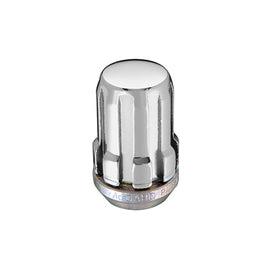 McGard 65357 FITS: SplineDrive Lug Nut (Cone Seat) M12X1.5 / 1.24in. Length (4-Pack) Chrome (Req. Tool) Lug Nuts