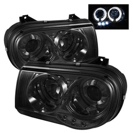 SPYDER 5009159 FITS: Chrysler 300C 05-10 Projector Headlights LED Halo LED Smke (Not Included) PRO-YD-C300C-HL-SM Headlights