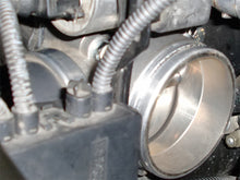 Load image into Gallery viewer, aFe 46-31008 FITS: Silver Bullet Throttle Body Spacers TBS BMW 325i (E46) 01-06 L6-2.5L Throttle Body Spacers