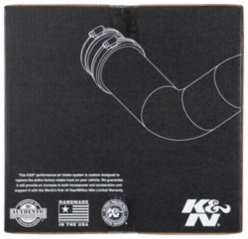 K&N Engineering 69-9509TTK FITS:K&N 13-14 Volkwagen Jetta TDI 2.0L Typhoon Short Ram Intake Cold Air Intakes