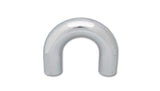 Vibrant 2865 FITS: 2in O.D. Universal Aluminum Tubing (180 degree Bend) Polished Aluminum Tubing