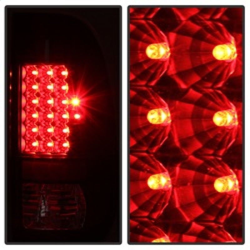 SPYDER 9027680 FITS:xTune Ford Super Duty 08-15 LED Tail Lights Black ALT-JH-FS08-LED-BK Tail Lights
