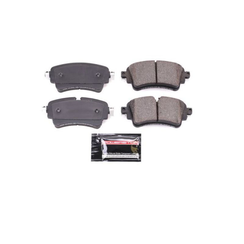 PowerStop Z23-1898 FITS:Power Stop 17-19 Audi A4 Rear Z23 Evolution Sport Brake Pads w/Hardware Brake Pads Performance