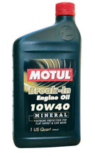 Load image into Gallery viewer, Motul 108080 FITS: 1QT Classic BREAK-IN OIL 10W40 (Part# mot2810QTA) Motor Oils