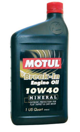 Motul 108080 FITS: 1QT Classic BREAK-IN OIL 10W40 (Part# mot2810QTA) Motor Oils