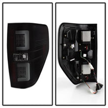 Load image into Gallery viewer, SPYDER 5084217 FITS: 09-14 Ford F150 V2 Light Bar LED Tail Lights Blk Smoke (ALT-YD-FF15009V2-LBLED-BSM) Tail Lights